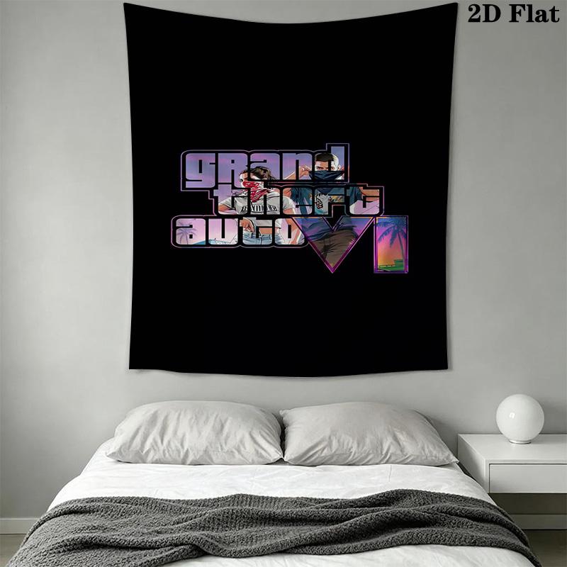 Gta V Urban Adventure Bedding 1 Duvet Cover 2 Pillowcase Without Core Bedding Set Soft And Comfortable Christmas Birthday Gift Bedding