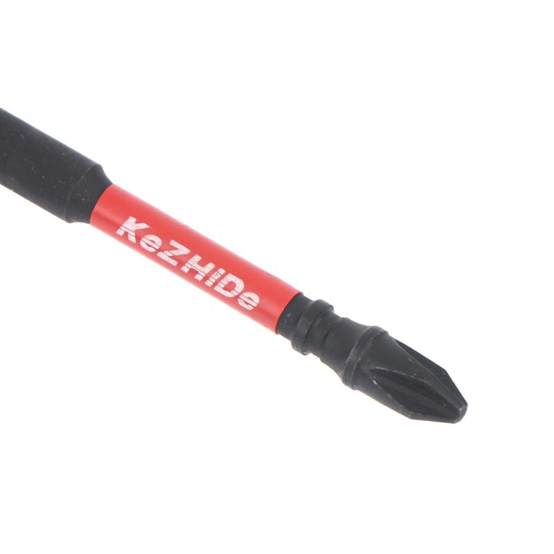 2/4Pcs 6Inches Pozidriv #2 Pz2 Impact Tough Screwdriver Power Bit Set, S2 Alloy Steel Screwdriver Bits Set