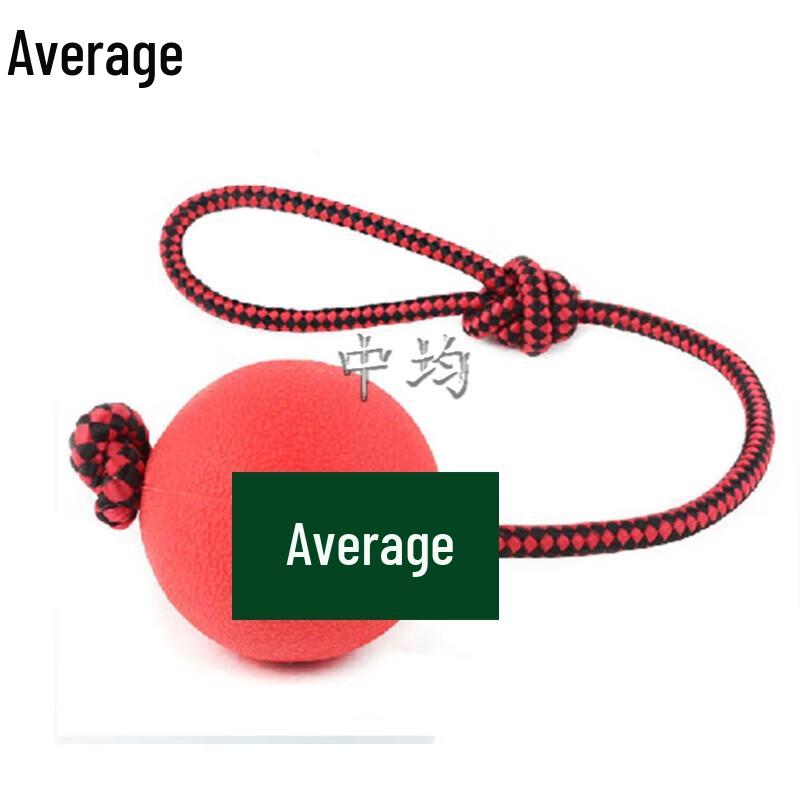 

Durable Rubber Dog Training Ball with Rope