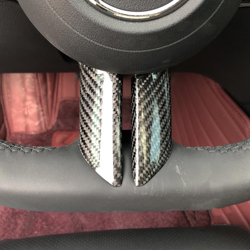 Autopříslušenství Rám volantu Spodní ozdobný kryt Dekorativní rám Pro Mercedes-Benz Třída C W206   2024 2025