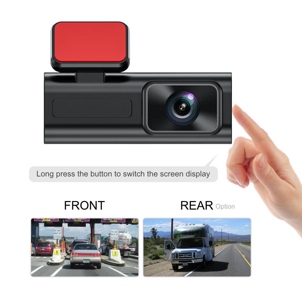 2026 New Model A212 Universal Car DVR 4K HD DashCam with Dual Lens 170 Angle Built-in WiFi/GPS Full Color