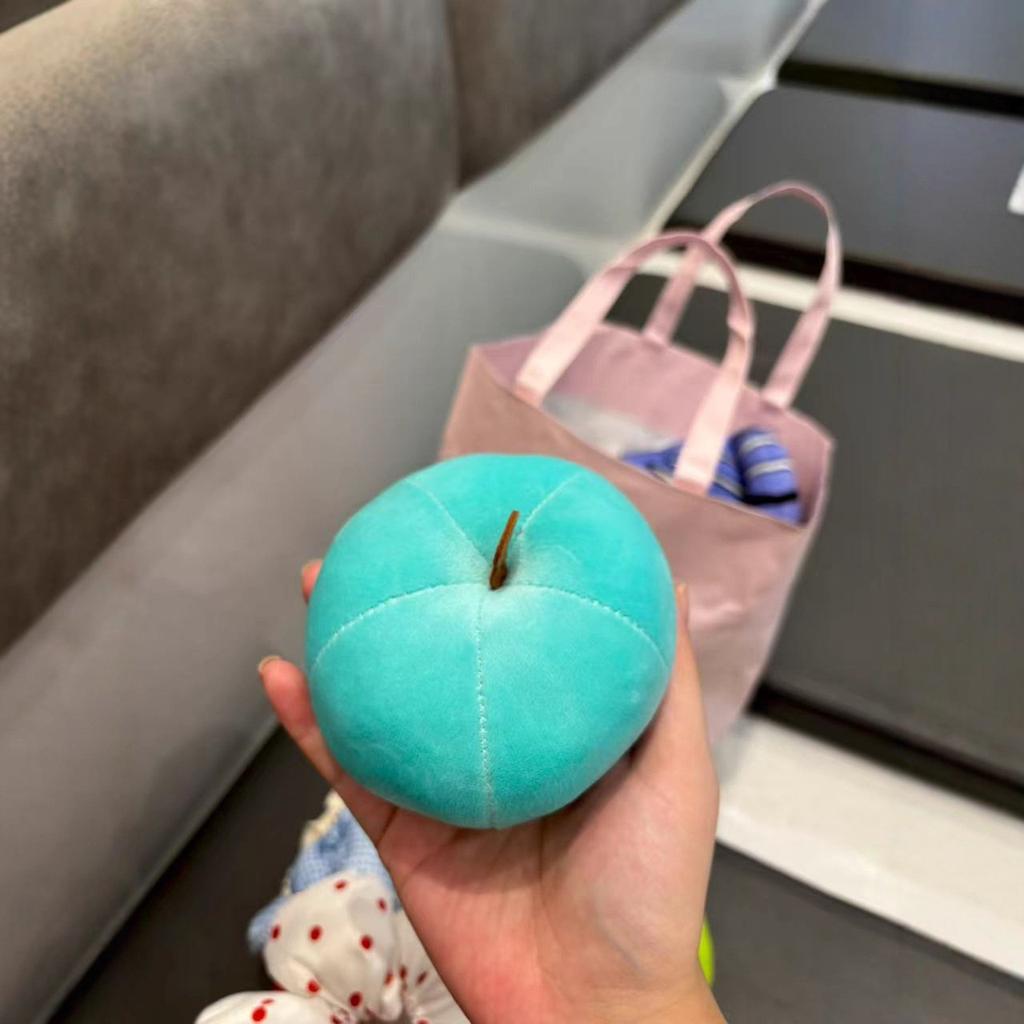 Niedliches Apfel-Dekompressions-Plüschtier, heilende Tischbegleitpuppe, Freundin, Paar, Geburtstagsgeschenk, Geburtstag, 520