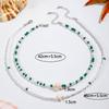 Bohemian Colorful Bead Necklace for Women Summer Handmade Starfish Tortoise Choker Chain Beach Jewelry Accessories Gifts