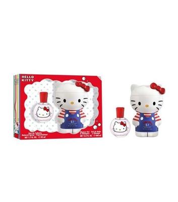 Toiletries Kit - Hello Kitty - Eau De Toilette 50ml - Shower Gel 400ml - For Children - Girl
