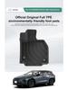 Fits 25 CROWN ESTATE models: TPE floor and trunk mats for cross-border cars.