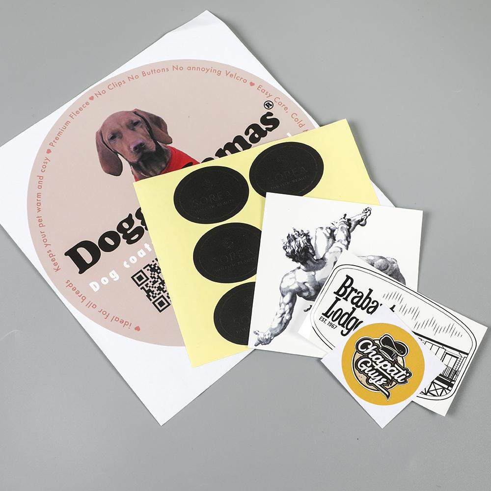 Attractive Design Varisized Waterproof clear Custom Vinyl Stickers 1