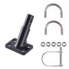 Bicycle Trailer Hitch Bike Coupler Attachment Adapter Heavy Duty Alloy Bicycle Trailer Replacement Connector Hook Bike Accessories