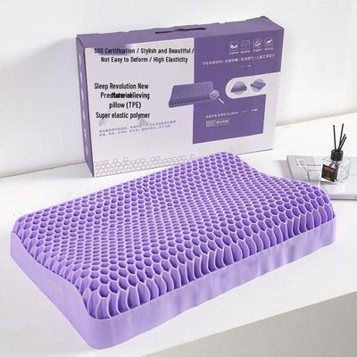 High-Content Latex Neck Support Pillow - Pressure-Free, Non-Collapsing Design