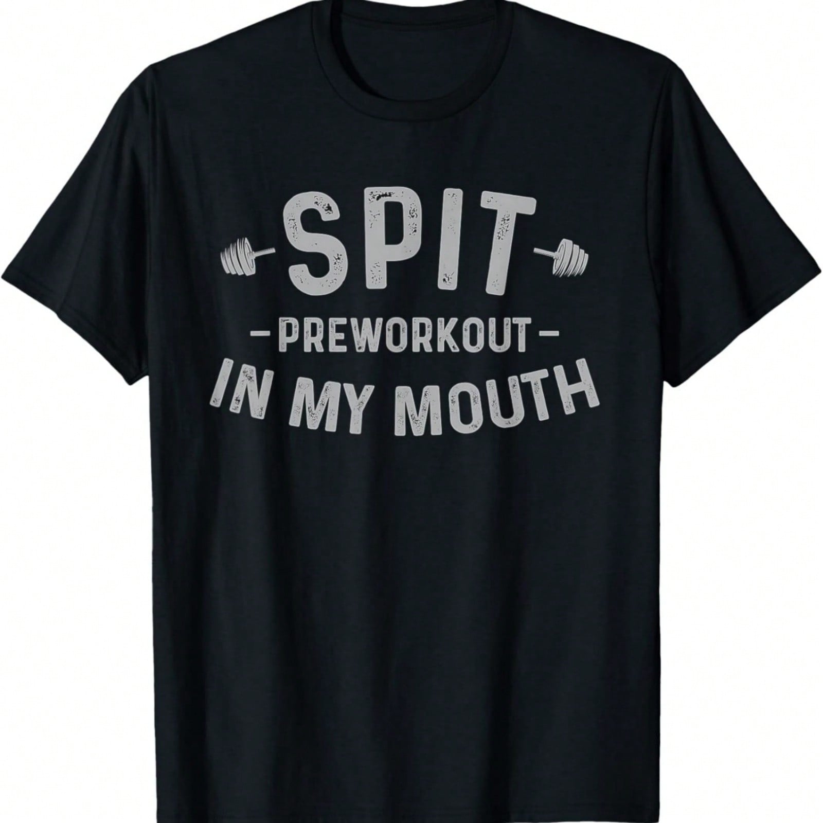 Spit Preworkout In My Mouth Funny unisex Wounisex T-Shirt S разноцветный
