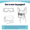 PETLESO Dog Goggles for Small Dogs with Helmet, 2pcs Dog Sunglasses and Dog Helmet Set for Small Medium Dog Outdoor Driving Walking, Black