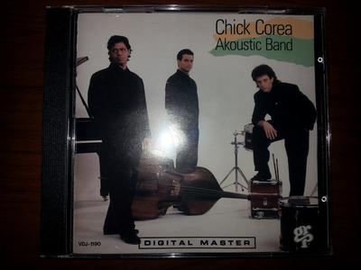 CD CHICK COREA AKOUSTIC BAND - Chick Corea Akoustic Band VDJ1190 GRP 1989 Japan Jazz Usado