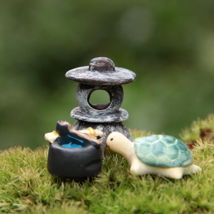 

Resin Garden Decor Animal Miniatures With Farm Animal Designs For Home Or Gift Use Tortoise