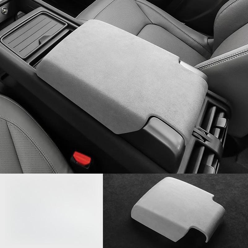 For Land Rover Defender 110, 90 version file handle cover, gear panel, armrest box cover, fur decoration modification 2022-2025