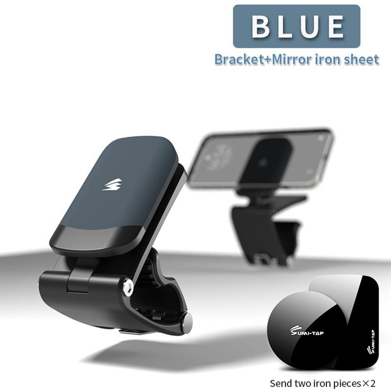 

Автомобильный держатель для телефона, магнитный GPS-кронштейн для приборной панели, навигационный зажим, вентиляционное крепление HUD, универсальный магнит, подставка для панели заднего вида автомобиля синий