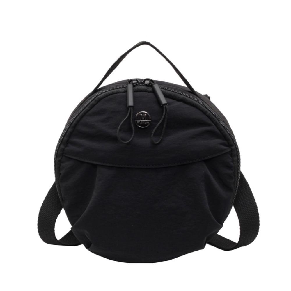 Purse Small Round Bag Mobile Phone Storage Mini Crossbody Bag Casual Nylon Shoulder Bag  Girls