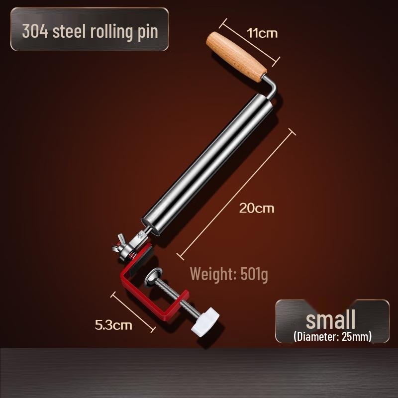 304 Stainless Steel Adjustable Rolling Pin