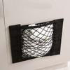 Double Velcro Elastic Mesh Pocket Wall-mounted Large-capacity Kitchen Rubbish Bag Storage Net