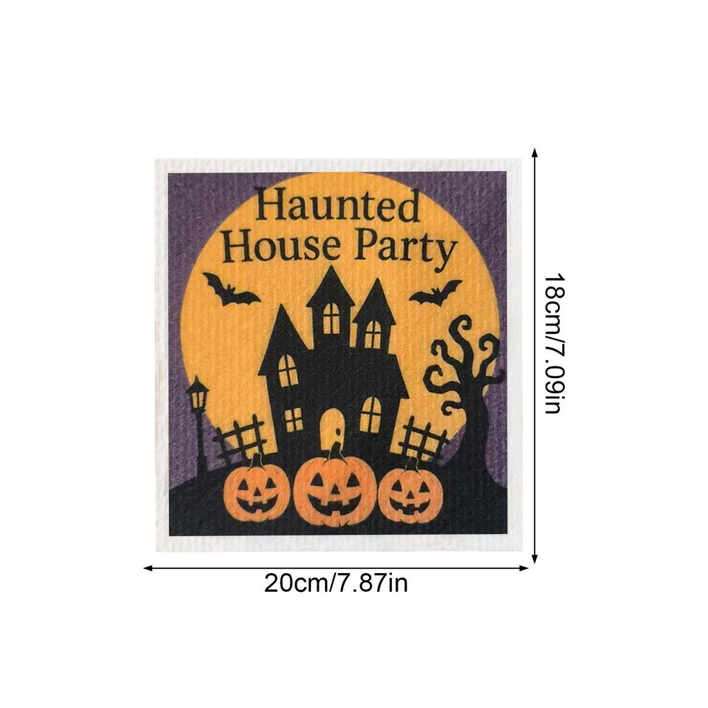 Dishwashing Cloths Non-scratch Reusable Dishwashing Rag 6 Piece Dishcloth Set For Cleaning Pots Bowls Home Kitchen Sinks