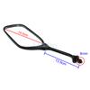 Motorcycle Mirror Electrombile Rear View Mirrors Electrical Motor E-Bike Back Side 8mm Screw Convex Glass 2 Pieces/Pair