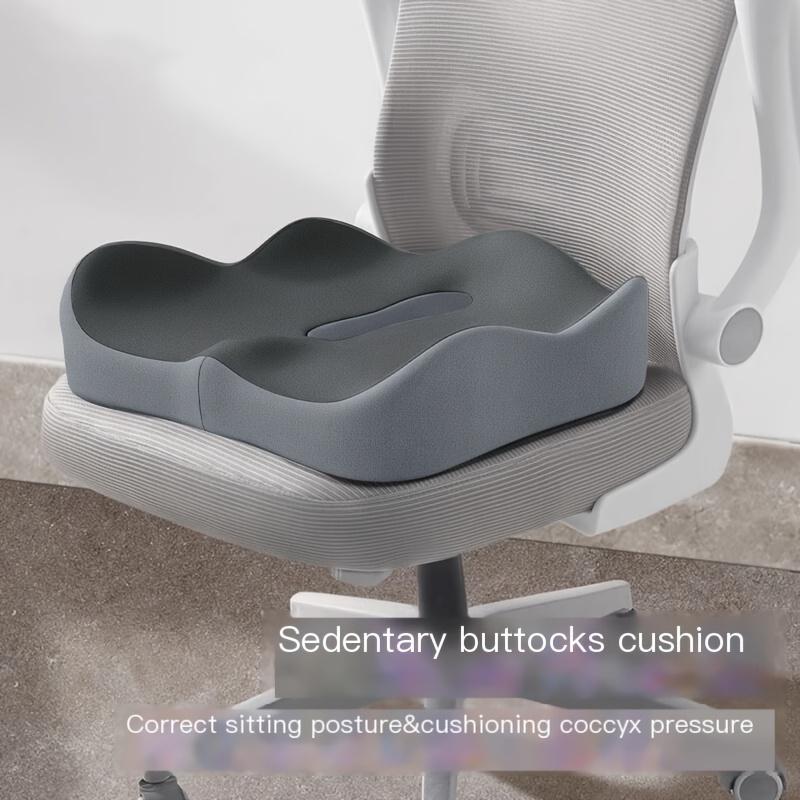 Memory Foam Coccyx Cushion, Non-Slip Soft Support, Suitable for Office Chairs, Wheelchairs, and Car Seats,  Comfortable Chair Accessory