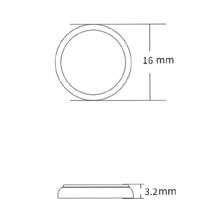 1 Set CR1632/1620/1616 Button Cell Battery 3V for Automotive Remote Control Stable Button Coin Cell Batteries