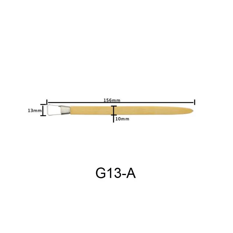 Pure Hand-made 7 Red Precious Wood Clay Plastic Hand-made Finely Carved Colored Oil Mud Soft Pottery Pottery Tools