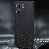 For Oppo A5x 4G/5G Case Wood Texture PU Leather Coated PC TPU Phone Cover
