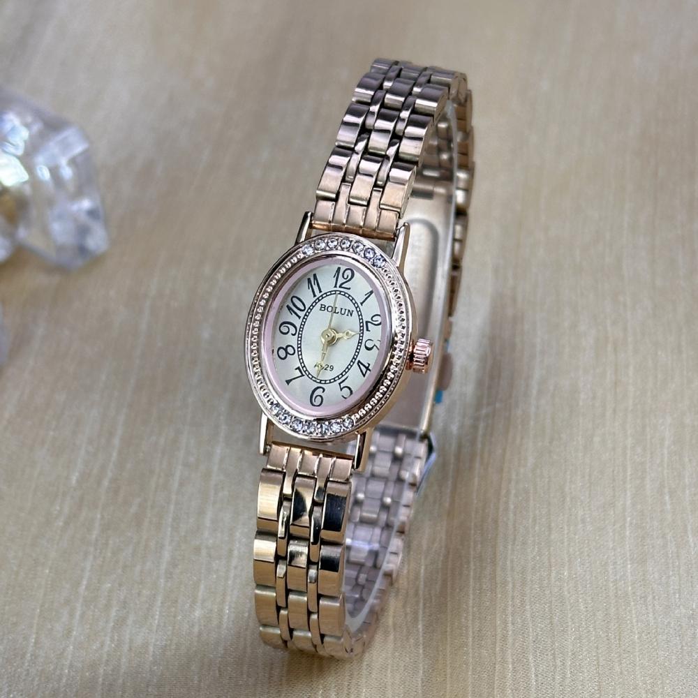 

Элегантные женские часы с бриллиантами, овальные, женские наручные часы, стальные, маленькие, оригинальные, роскошные, женские наручные часы, золотые, релогьо, дропшиппинг