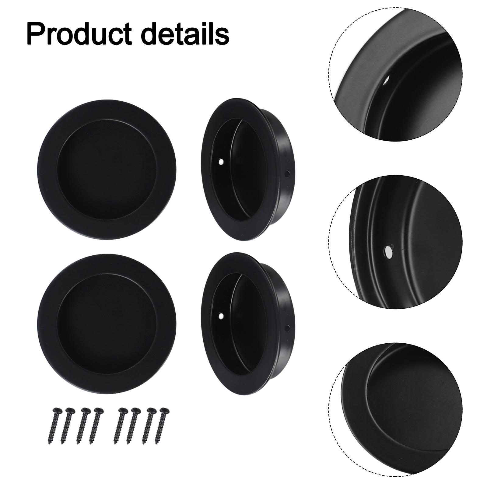 

Interior Design Home Improvement Recessed Door Handle Stainless Steel Handle Effortless Installation Rust-proof Coating China Mainland