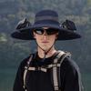 Men Solar Powered Dual Fan Hat, Summer Outdoor Mountaineering Fishing Sun Hat, Wide Brim Breathable UV Protection Fisherman Cap