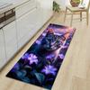 1Pcs Cute Cat Pattern Floor Mat Modern Kitchen Polyester Rug Non-Slip Colorful Indoor Carpet, For Home Bathroom Bedroom Living Room Decor