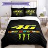 Doctor Valentino Rossi Bedding Set Breathable Duvet Cover With Pillowcases Home Decoration Birthday Gift