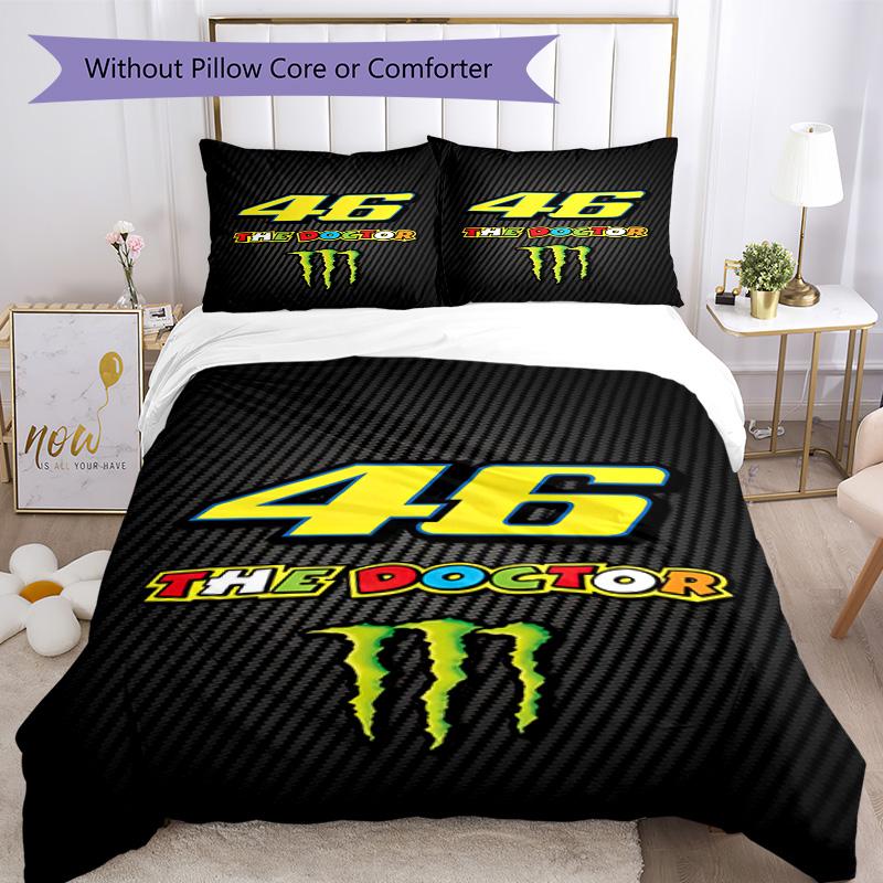 Doctor Valentino Rossi Bedding Set Breathable Duvet Cover With Pillowcases Home Decoration Birthday Gift
