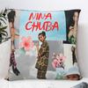 Pillow Case Nina Chuba Square Pillow Cover Novelty Cushion Cover Custom Pillowcases For Wedding Party Home Decor