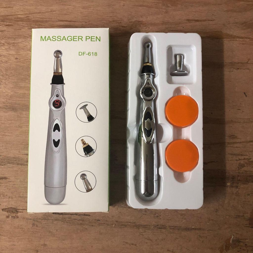Smart Meridian Unblocking Acupuncture Pen: Automatic Acupoint Finder for Neck, Leg & Foot Massage