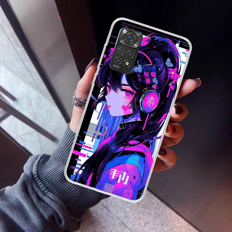 

Crazy Gothic Japan Anime Girls Phone Case For Xiaomi Redmi Note 10 11 12 13 14 15 Pro Plus 11S 12S 14S 11T 11E 10S Soft TPU Back Redmi Note 14 4G