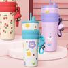 700ml Vacuum Cup Leak-Proof Thermos Water Bottle Stainless Steel Insulation Cup  Outdoor Activities
