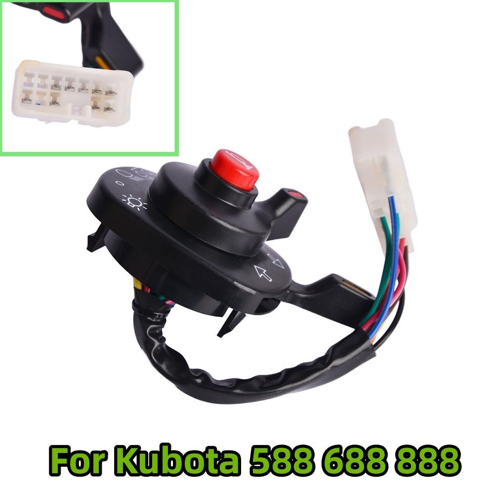 1pc New Headlight Switch Combination Fit For Kubota 588/688Q/758/988 5T057-42242