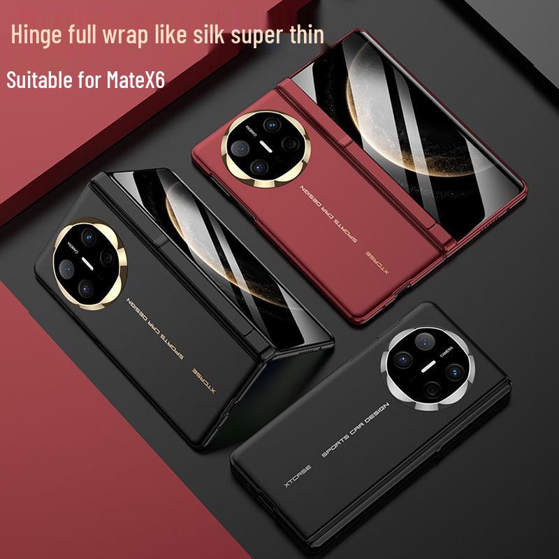 Huawei Mate X6 Ultra-Thin Magnetic Phone Case with Integrated Stand and Screen Film