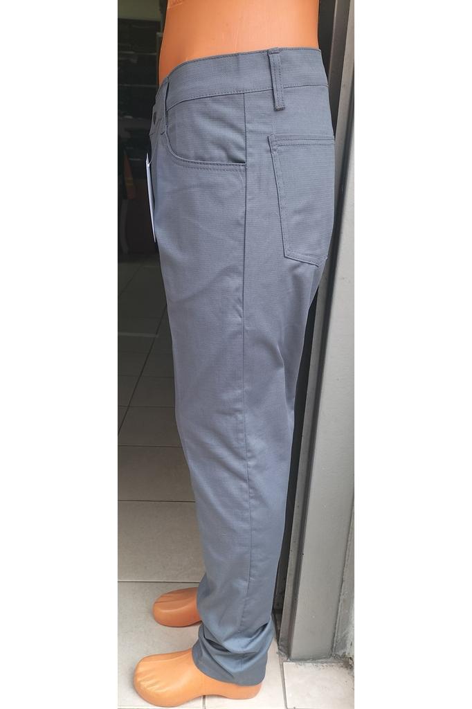 Calça masculina plus size plus size verão azul linho clássico corte jeans plus size