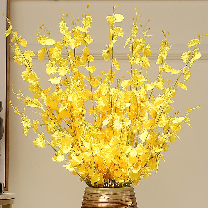 Large European-Style Porcelain Floor Vase for Dried Flowers - Artistic Living Room Ceramic Decoration