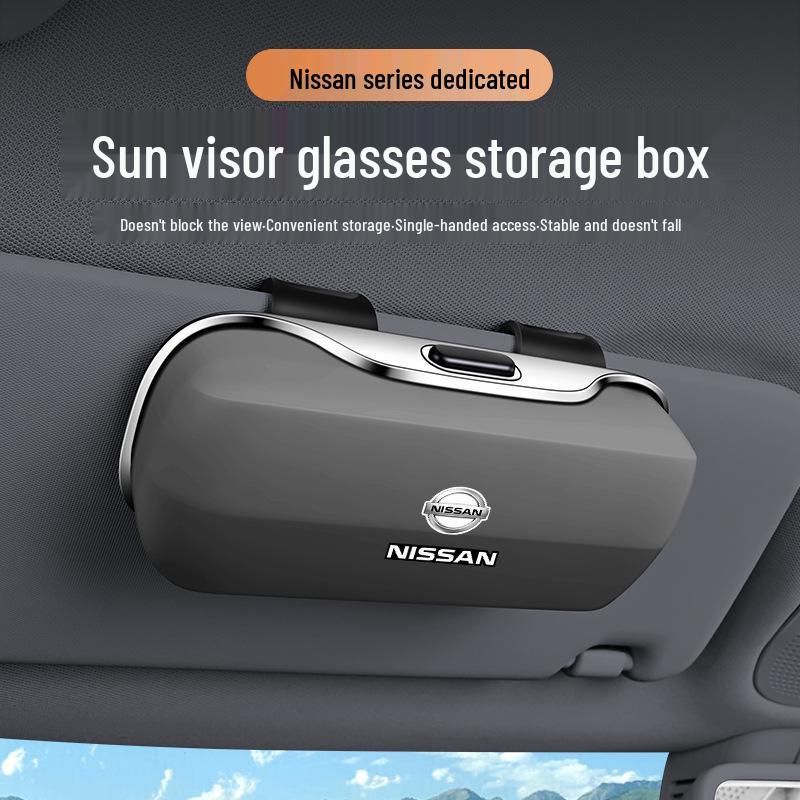 Convient pour les porte-lunettes de soleil, les rangements de pare-soleil et les clips des Nissan X-Trail, Sylphy, Qashqai, Teana, Tiida, Livina.