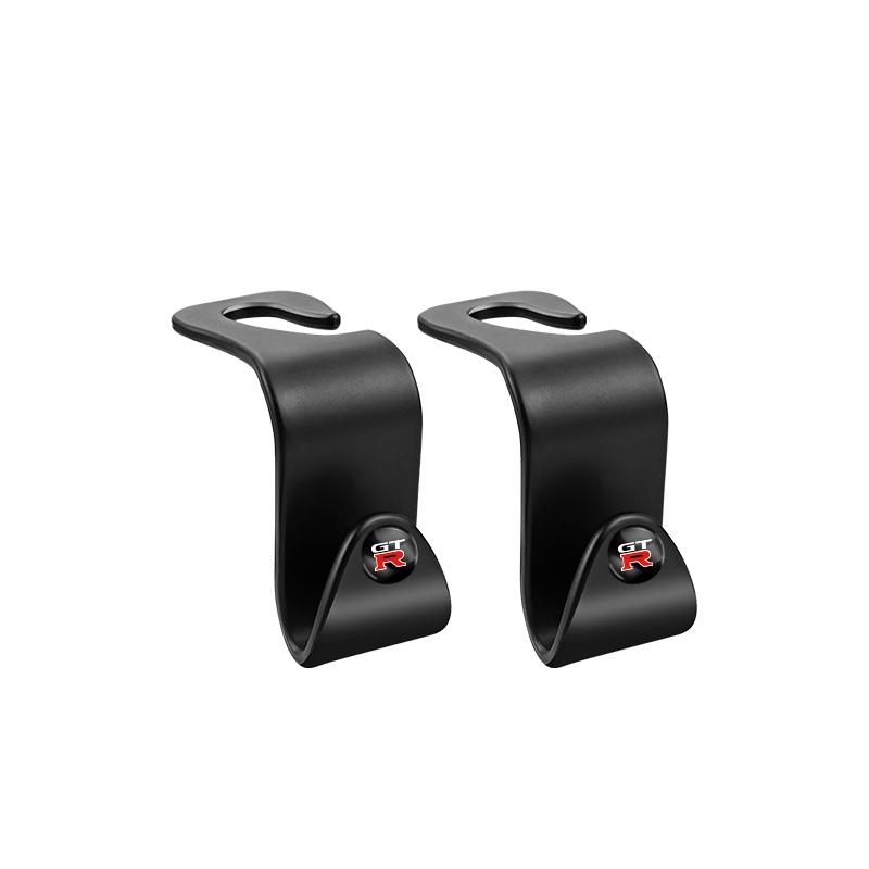 

2Pcs Car Hooks Rear Seat Holder Storage Bracket For Nissan Sylphy N7 Teana Qashqai Note J10 J11 Navara Juke GTR 350z Patrol Leaf
