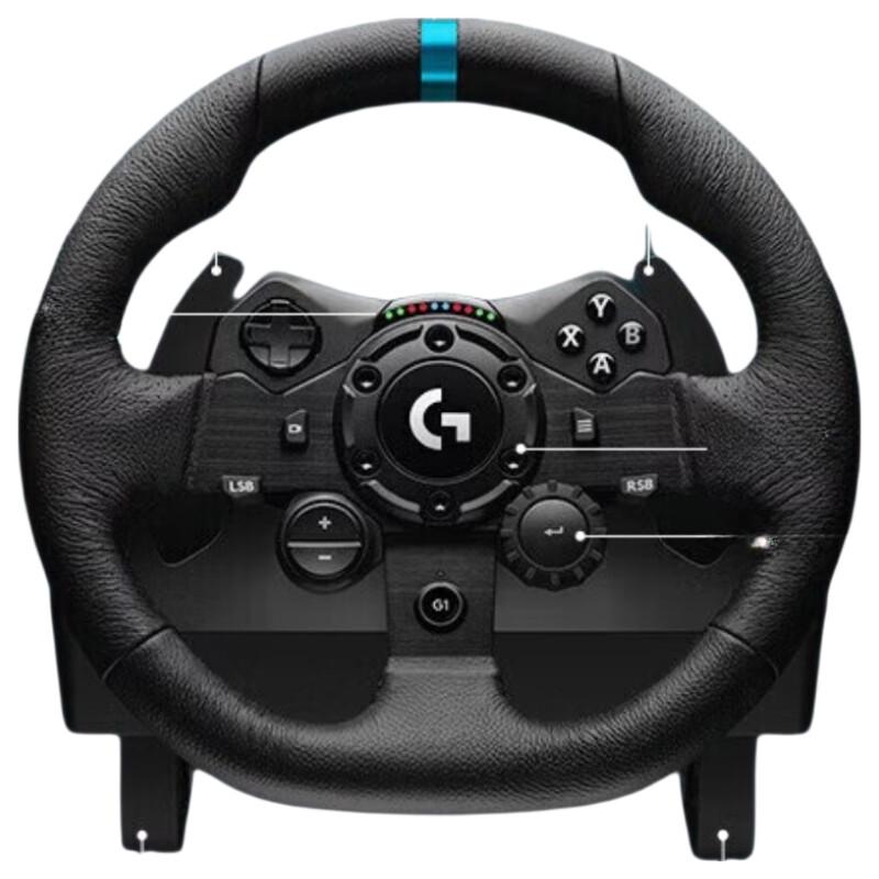 Logitech G923 Racing Wheel and Pedals for PC