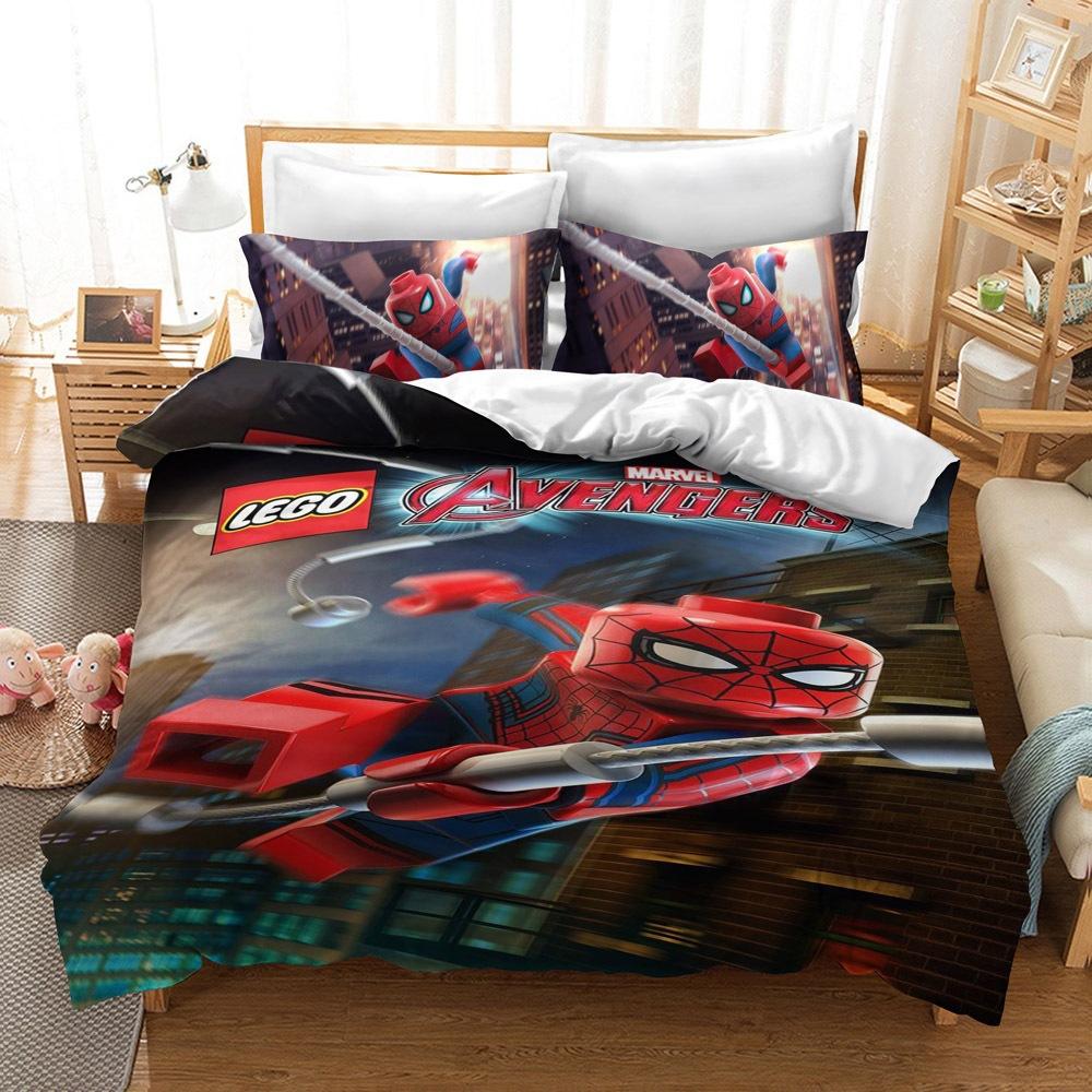 Bedding Kit, Lego Series Size Three-Piece Set Can Be Used For 3D Digital Printing