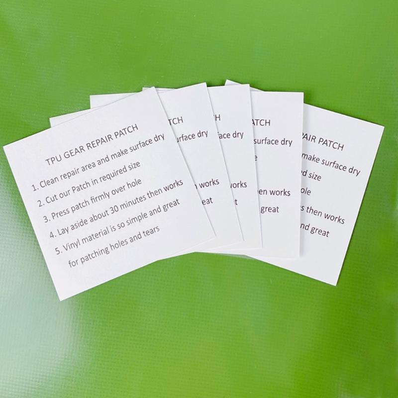 Outdoor Camping Tent TPU Repair Tape Self-adhesive Repair Sticker Raincoats Waterproof Patches Water Toy Repair Tool
