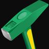 Slagvast Hamer met Antislip Handvat en S/M/L Maat Schokbestendige Hamer voor Bouwveiligheid Multitool