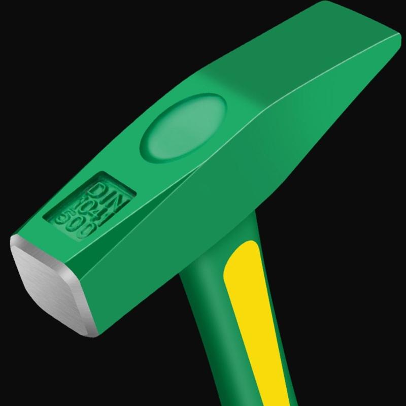 Slagvast Hamer met Antislip Handvat en S/M/L Maat Schokbestendige Hamer voor Bouwveiligheid Multitool