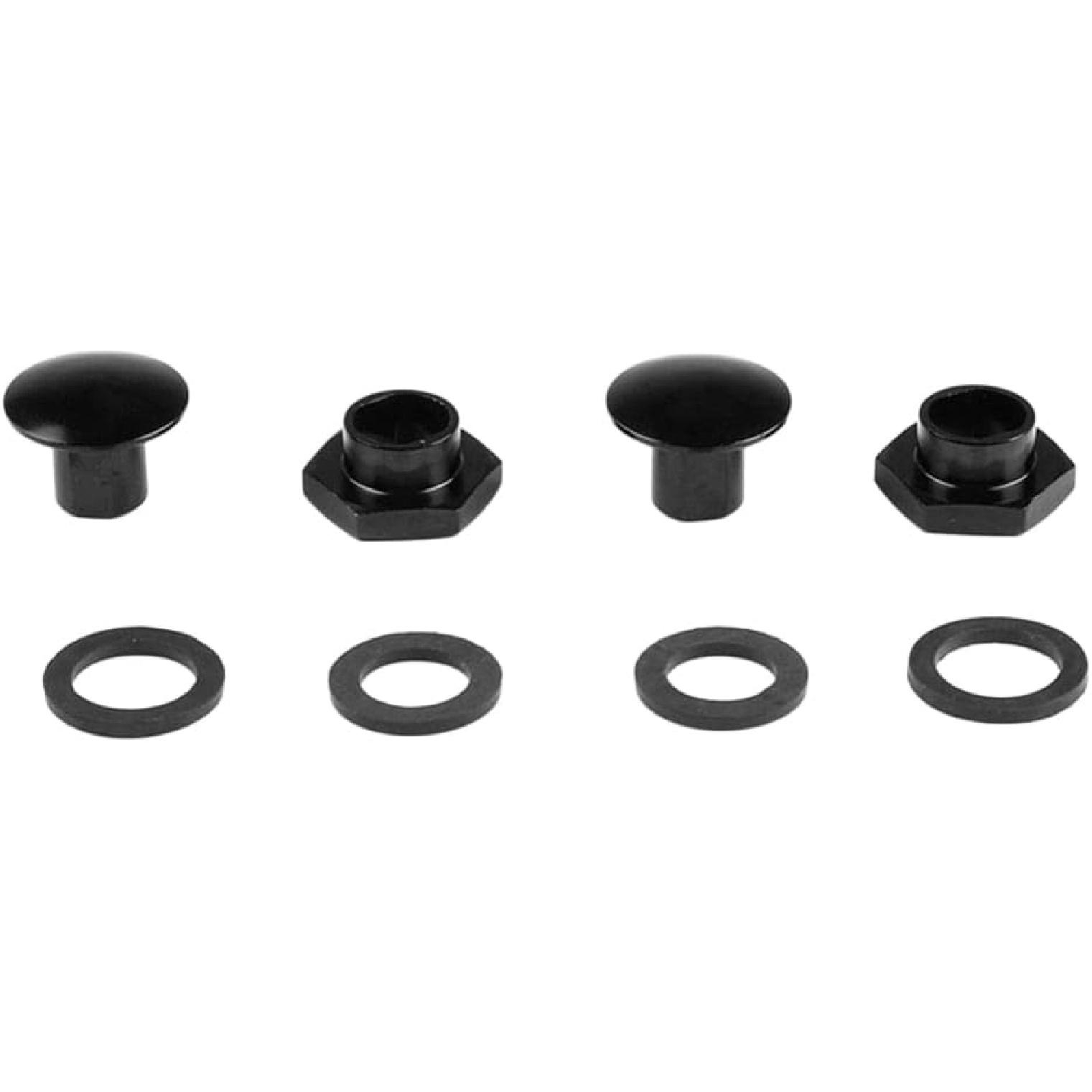 Riloer Rear Car Window Glass Support Strut Hardware Kit, Compatible with Honda Civic 3Dr Hatchback 1992-1995, Rear Glass Strut Hardware Kit, CRV чёрный