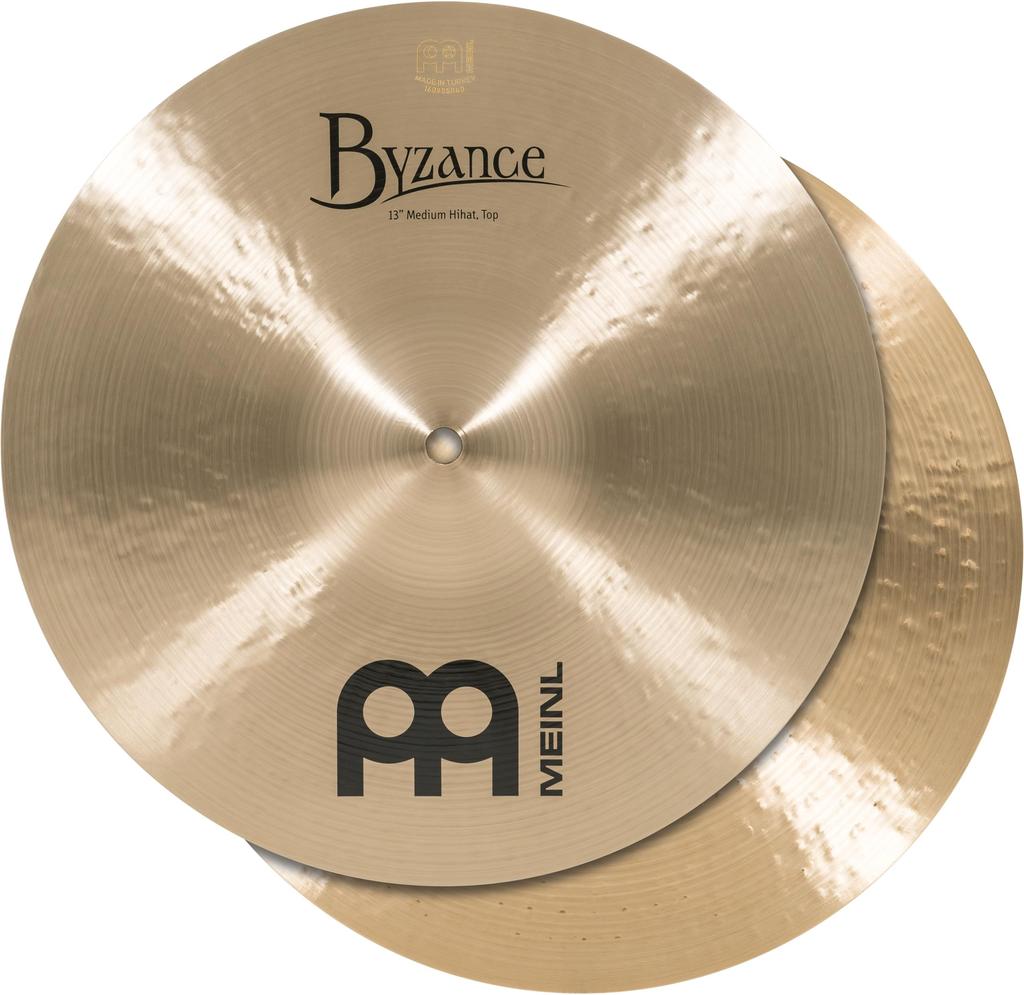 MEINL Byzance Traditional Series Cymbals Medium Hihat Pair B13MH Hi-Hat 13" []